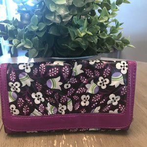 Vera Bradley Frill Wallet Hotsy Totsy